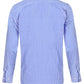 M7300L Men’s Gingham Check Long Sleeve Shirt with Roll-up Tab Sleeve