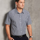 M7300S Men’s Gingham Check Short Sleeve Shirt