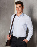 M7360L Men's Mini Check Long Sleeve Shirt