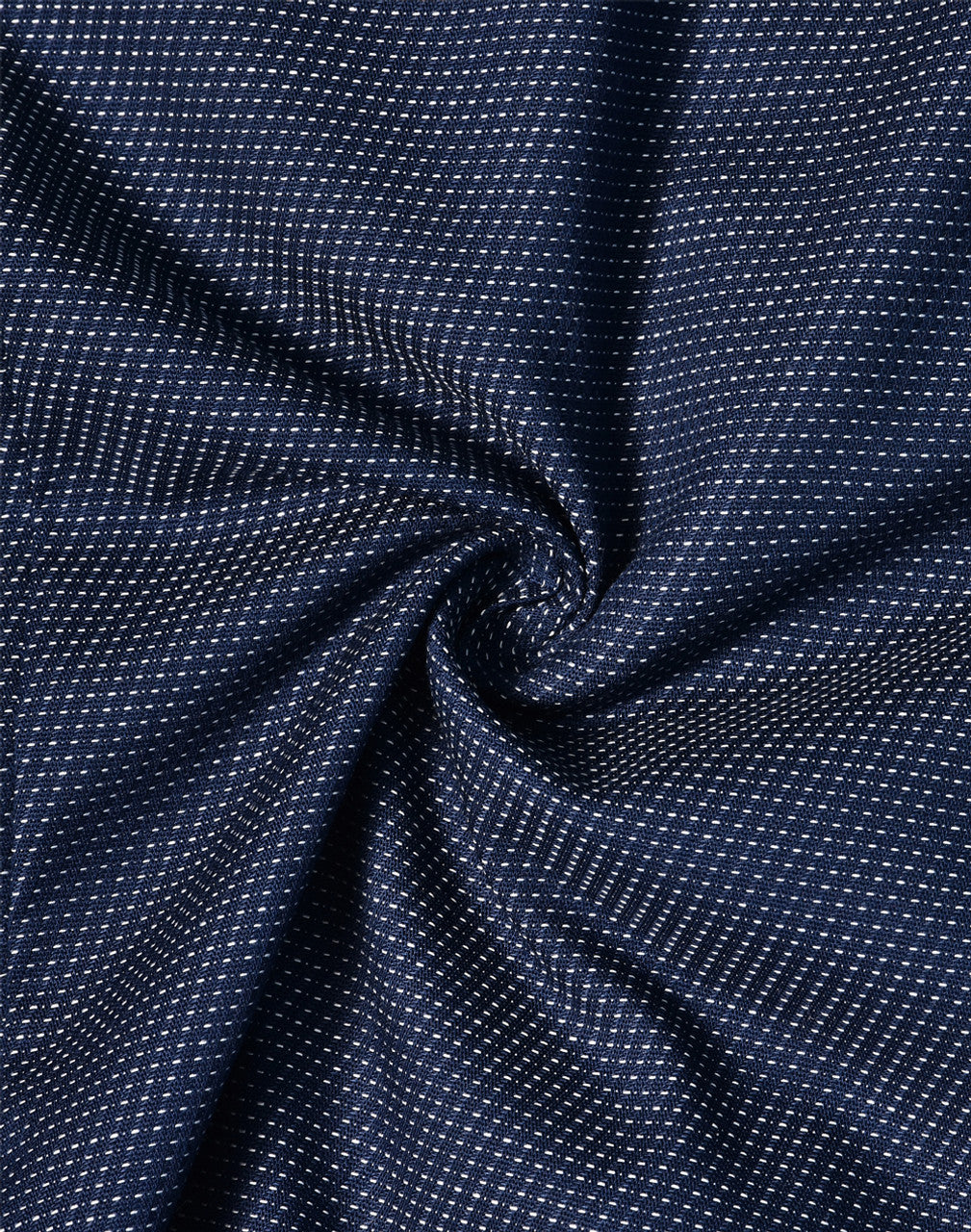 M7400L ASCOT MENS LONG SLEEVE DOT JACQUARD STRETCH SHIRT