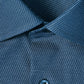 M7400L ASCOT MENS LONG SLEEVE DOT JACQUARD STRETCH SHIRT