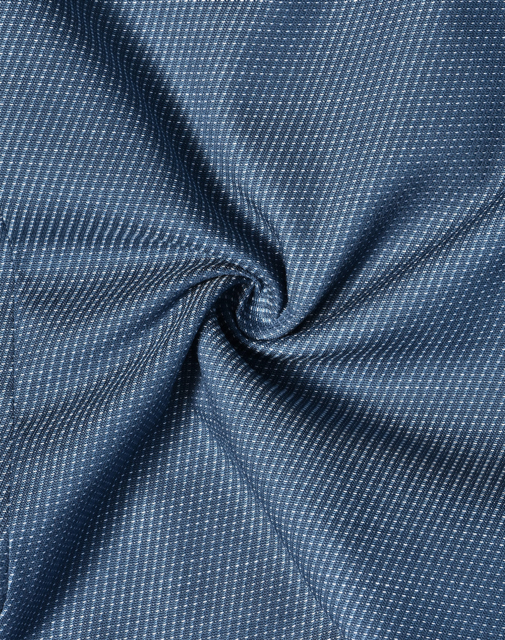 M7400L ASCOT MENS LONG SLEEVE DOT JACQUARD STRETCH SHIRT