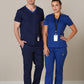 M7640 LADIES SCRUB TOP