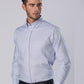 M7922 Men's Dot Contrast Long Sleeve Shirt