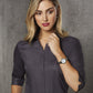 M8110Q BARKLEY LADIES TAPED SEAM 3/4 SLEEVE SHIRT