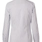 M8200L Women's Ticking Stripe Long Sleeve Shirt