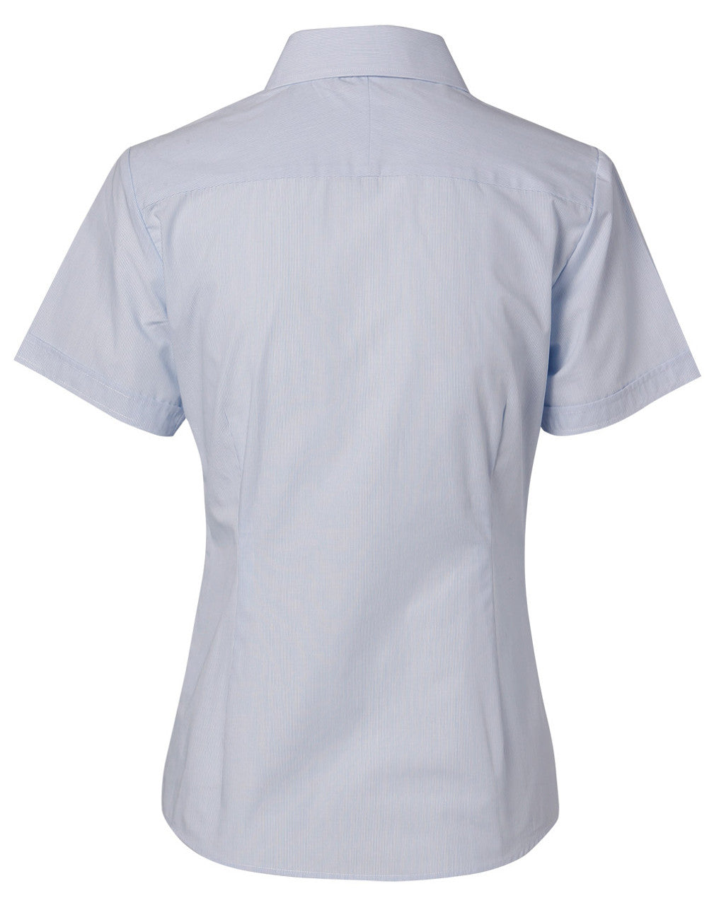 M8211 Women's Fine Stripe Short Sleeve Shirt