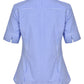 M8300S Ladies’ Gingham Check Short Sleeve Shirt