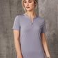 M8840 LADIES SHORT SLEEVE KNIT TOP SOFIA