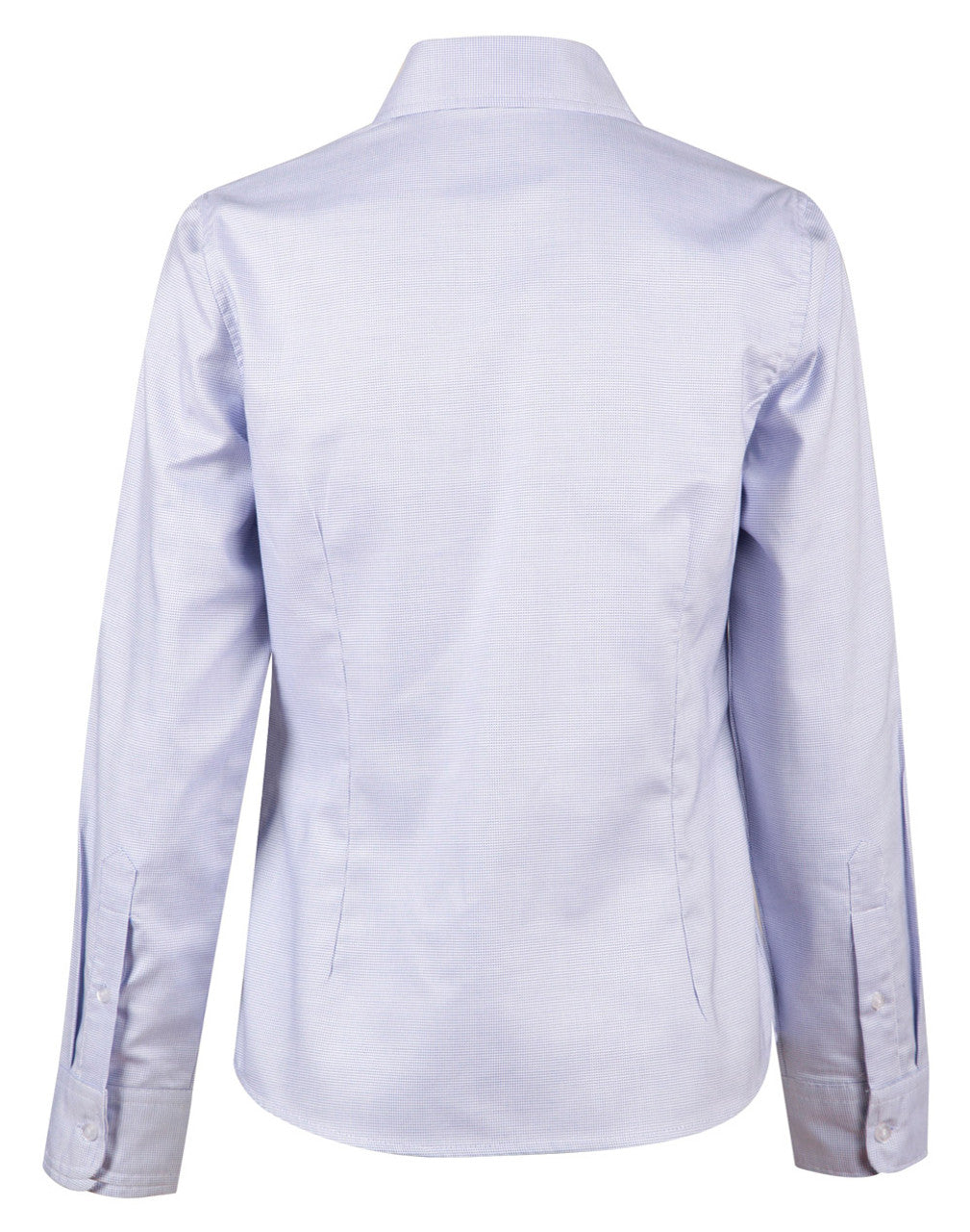 M8922 Ladies’ Dot Contrast Long Sleeve Shirt