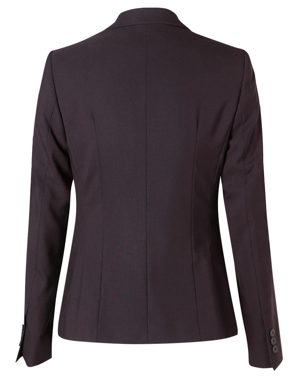M9205 Women's Poly/Viscose Stretch One Button Cropped Jacket