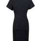 M9282 Ladies’ Poly/Viscose Stretch, Short Sleeve Dress