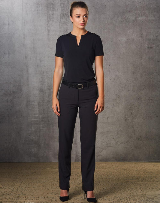M9440 Women's Poly/Viscose Stretch Flexi Waist Pants - M9440