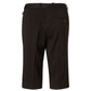 M9441 Women's Poly/Viscose Stretch Knee Length Flexi Waist Shorts