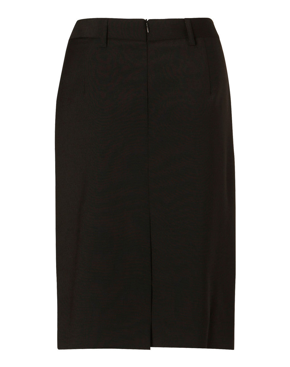 M9470 Women's Wool Blend Stretch Mid Length Lined Pencil Skirt