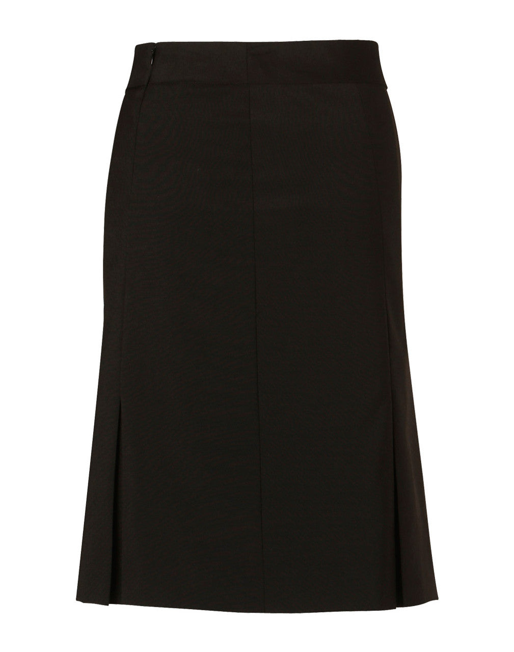 M9473 Women's Wool Blend Strecth Pleated SKirt