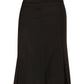 M9473 Women's Wool Blend Strecth Pleated SKirt