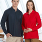 PS12 Unisex Traditional Poly/Cotton Pique Long Sleeve Polo