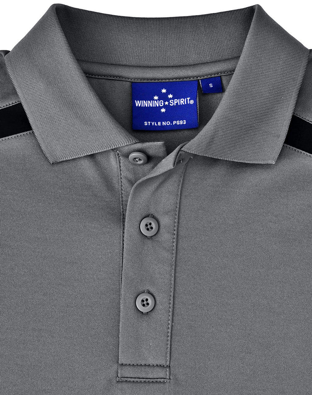PS93 MENS SUSTAINABLE POLY/COTTON CONTRAST SS POLO