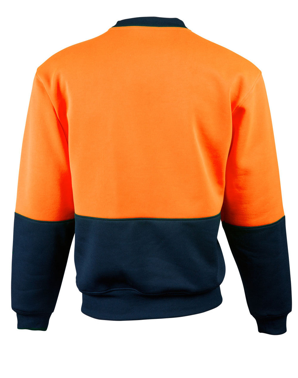 SW09 HI-VIS 2 TONE CREW NECK