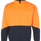 SW13A HI-VIS LONG SLEEVE FLEECE SWEAT