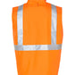 SW19A HI-VIS REVERSIBLE SAFETY VEST WITH 3M TAPES