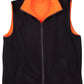 SW19A HI-VIS REVERSIBLE SAFETY VEST WITH 3M TAPES