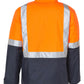 SW28A HI-VIS TWO TONE RAIN PROOF JACKET WITH QUILT LINING