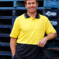 SW35 Cotton Jersey Two Tone Safety Polo