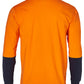 SW36 Cotton Jersey two tone Long Sleeve Safety Polo