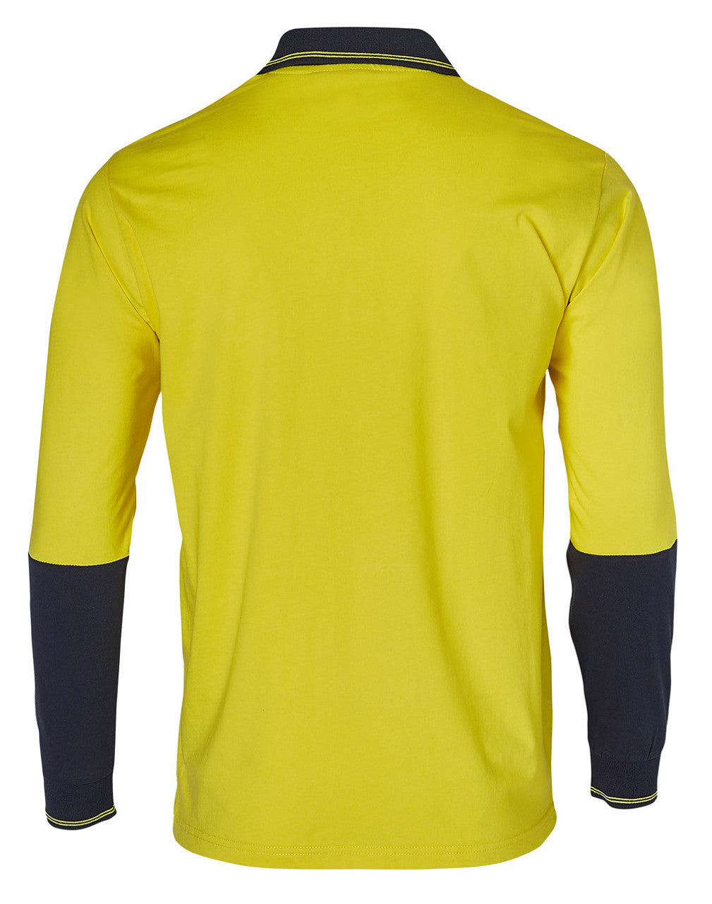 SW36 Cotton Jersey two tone Long Sleeve Safety Polo