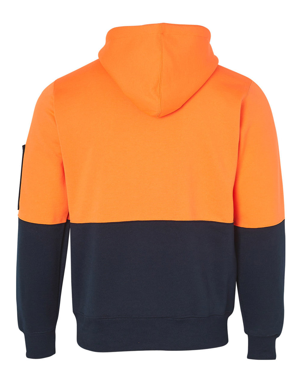 SW38 HI-VIS TWO TONE FLEECY HOODIE UNISEX