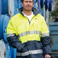 SW50 HI-VIS LONG LINE JACKET POLAR WITH FLEECE LINING