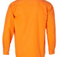 SW51 MEN'S HI-VIS L/S DRILL SHIRT