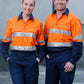 SW69 RIP-STOP LONG SLEEVE SAFETY SHIRT