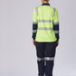 SW74 UNISEX TRUEDRY® BIOMOTION SEGMENTED LS SAFETY POLO