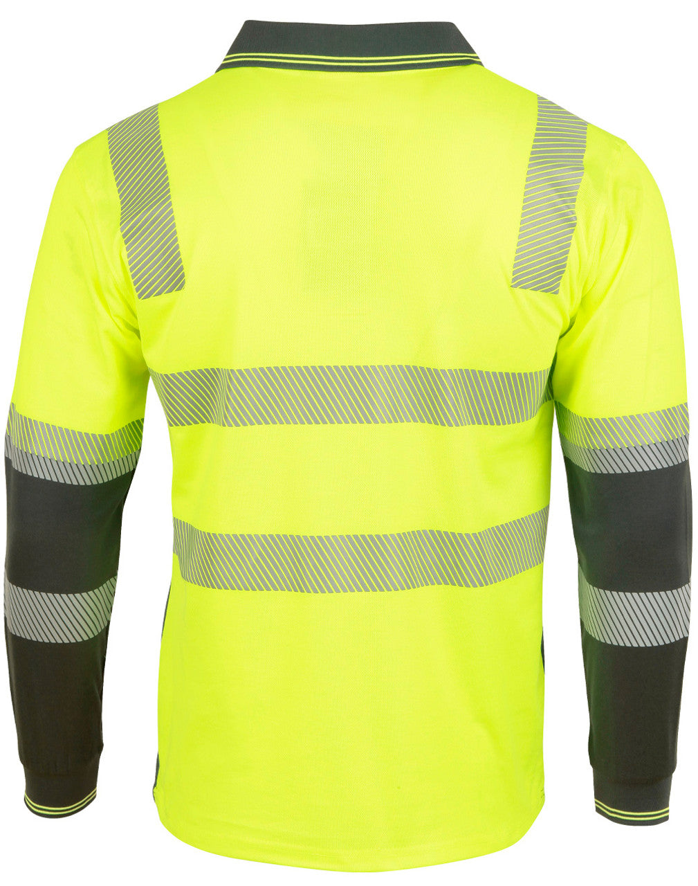 SW74 UNISEX TRUEDRY® BIOMOTION SEGMENTED LS SAFETY POLO