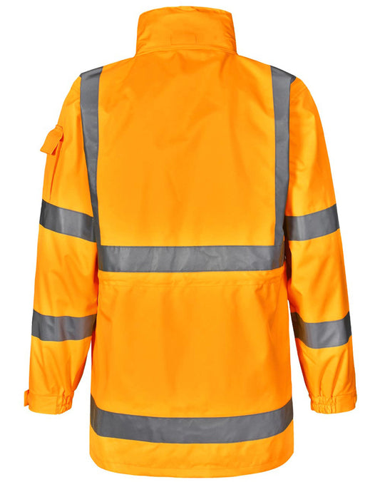 SW77 VIC Rail Hi Vis 3 in 1 Safety Jacket and Vest - Unisex