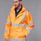 SW77 VIC Rail Hi Vis 3 in 1 Safety Jacket and Vest - Unisex