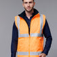 SW76 VIC Rail Hi Vis Reversible Safety Vest - Unisex