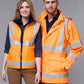 SW77 VIC Rail Hi Vis 3 in 1 Safety Jacket and Vest - Unisex