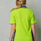 SW79 UNISEX HI-VIS BAMBOO CHARCOAL VENTED SS POLO