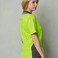 SW79 UNISEX HI-VIS BAMBOO CHARCOAL VENTED SS POLO