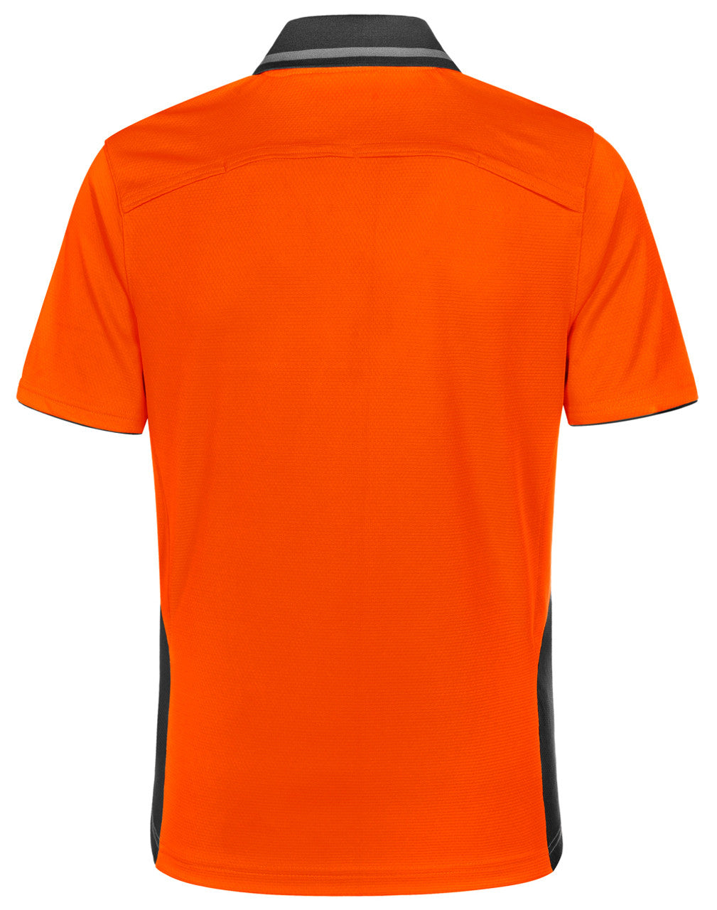 SW79 UNISEX HI-VIS BAMBOO CHARCOAL VENTED SS POLO