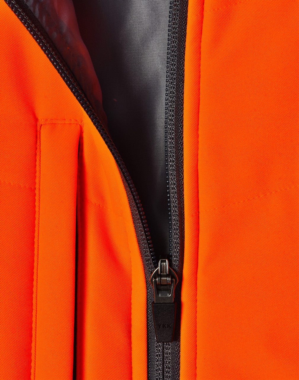 SW80 UNISEX HI VIS MODERN STYLING HOODED PUFFER JACKET
