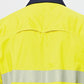 SW83 UNISEX HI VIS COOL-BREEZE SAFETY LS SHIRT (SEGMENTED TAPE)