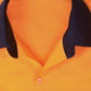 SW83 UNISEX HI VIS COOL-BREEZE SAFETY LS SHIRT (SEGMENTED TAPE)