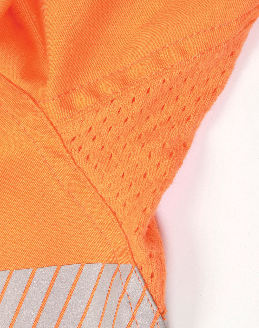 SW83 UNISEX HI VIS COOL-BREEZE SAFETY LS SHIRT (SEGMENTED TAPE)