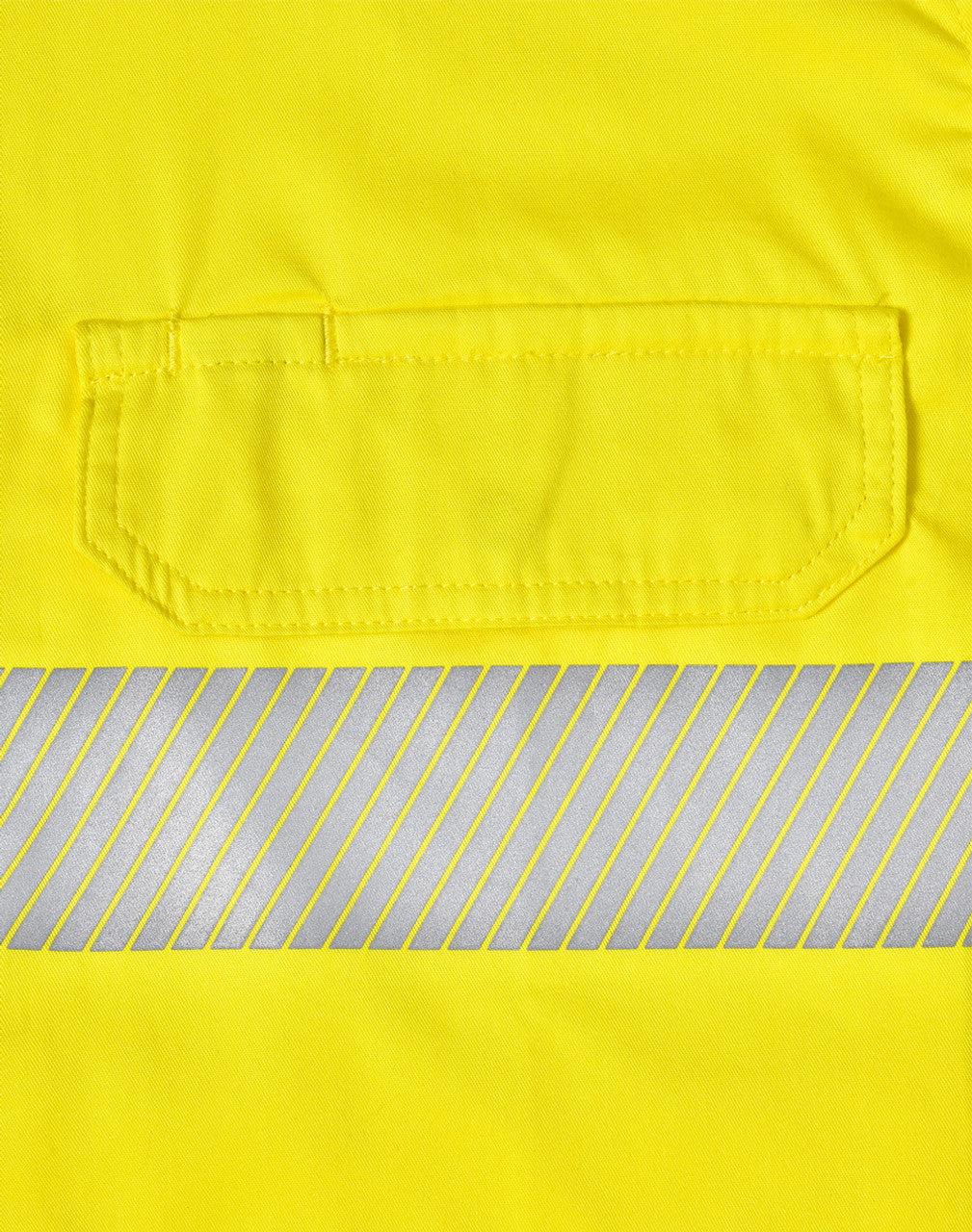 SW83 UNISEX HI VIS COOL-BREEZE SAFETY LS SHIRT (SEGMENTED TAPE)