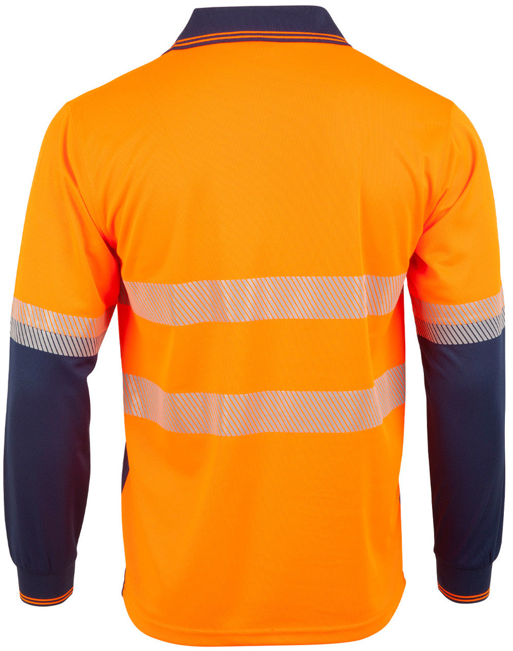 SW86 UNISEX COOLDRY® SEGMENTED LS POLO